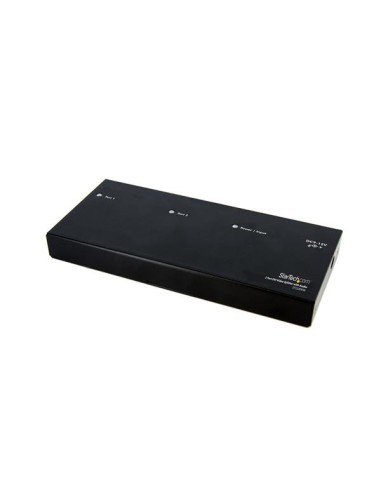 Duplicador Divisor Multiplicador de Vídeo DVI y Audio de 2 puertos - Cable