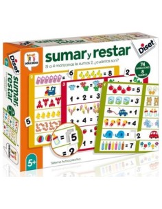 SUMAR Y RESTAR CON FICHAS AUTOCORRECTIVAS