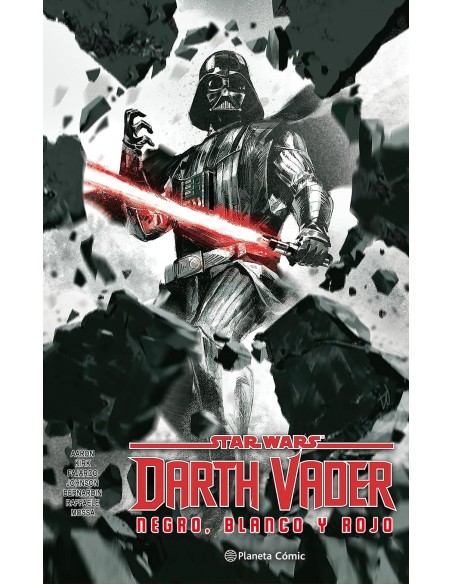 Star Wars Darth Vader Blanco negro y rojo