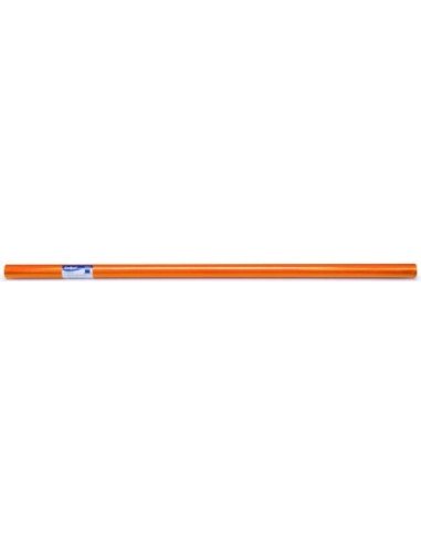 C 9 rollos papel kraft verjurado naranja 1x3M FABRISA