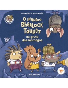 O pequeno Sherlock Toupez na gruta dos morcegos