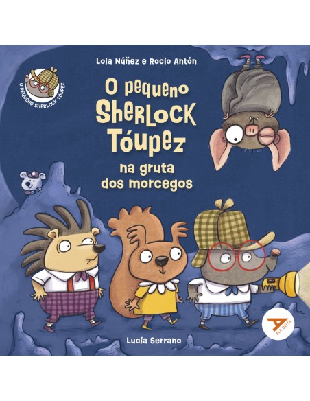 O pequeno Sherlock Toupez na gruta dos morcegos
