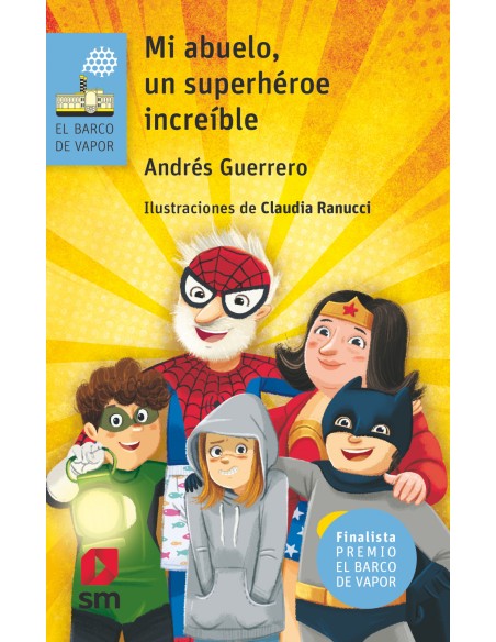 Azulmi abuelo es un superheroe