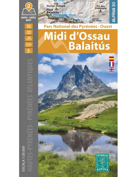 MIDI D OSSAU BALAITUS 1 30000 2 MAPES ALPINA