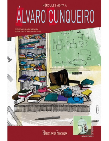 Hercules visita a Alvaro Cunqueiro