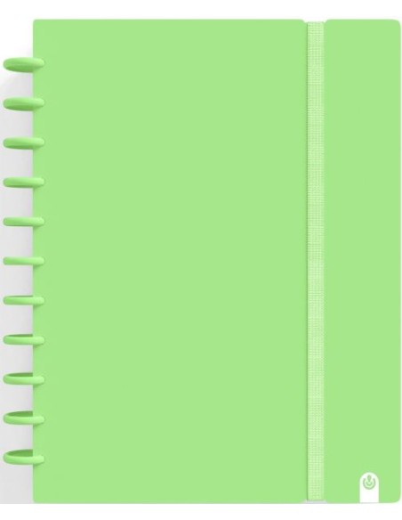 CUADERNO INGENIOX A4 80H CUADRICULA VERDE PASTEL CUADERNO INGENIOX A4 80H CUADRICULA VERDE PASTEL