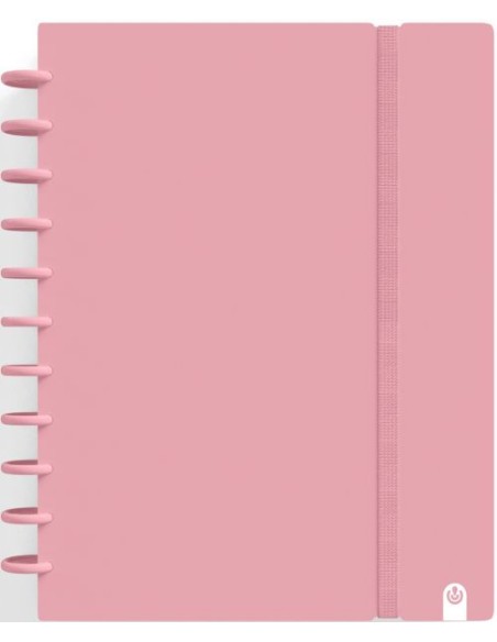 CUADERNO INGENIOX A4 80H CUADRICULA ROSA PASTEL CUADERNO INGENIOX A4 80H CUADRICULA ROSA PASTEL