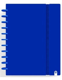 CUADERNO INGENIOX A4 80H HORIZONTAL AZUL OSCURO
