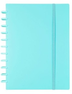 CUADERNO INGENIOX A4 80H HORIZONTAL MENTA PASTEL