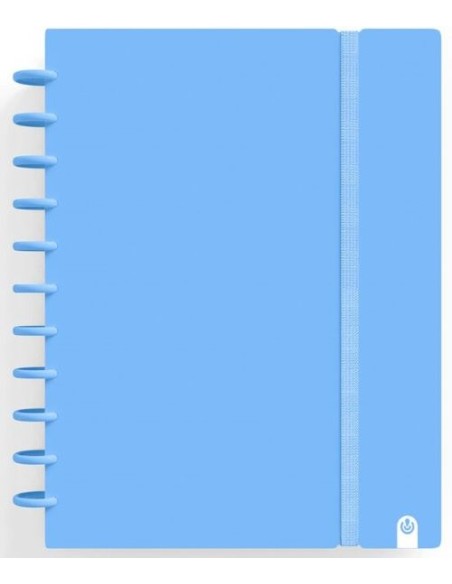 CUADERNO INGENIOX A4 80H HORIZONTAL AZUL PASTEL CUADERNO INGENIOX A4 80H HORIZONTAL AZUL PASTEL