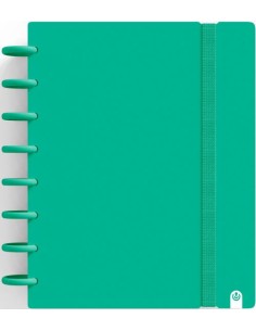 CUADERNO INGENIOX A5 80H CUADRICULA VERDE
