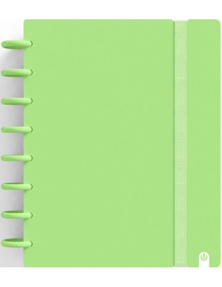 CUADERNO INGENIOX A5 80H CUADRICULA VERDE PASTEL CUADERNO INGENIOX A5 80H CUADRICULA VERDE PASTEL
