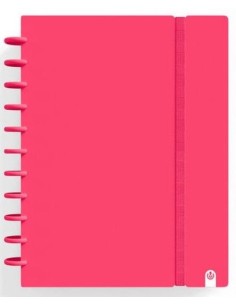 CUADERNO INGENIOX A5 80H HORIZONTAL ROJO