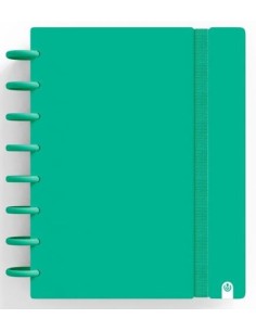 CUADERNO INGENIOX A5 80H HORIZONTAL VERDE