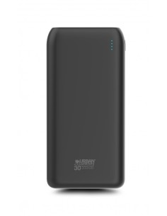 UPB35UF batería externa Polímero de litio 30000 mAh Negro