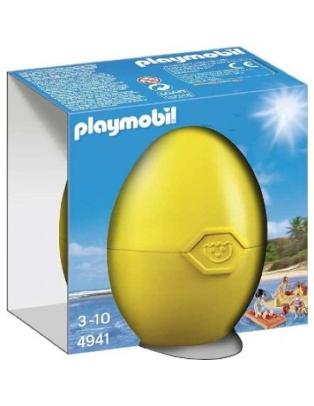 FAMILIA PLAYERA HUEVO DE PLAYMOBIL