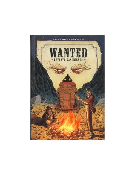 WANTED RETRATO SANGRIENTO