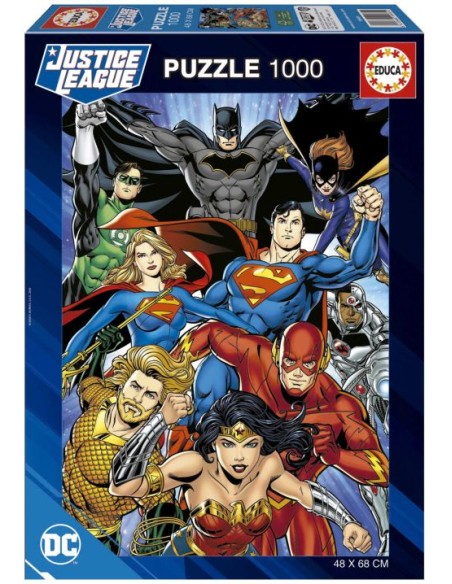 PUZZLE 1000 PIEZAS JUSTICE LEAGUE DC COMIC