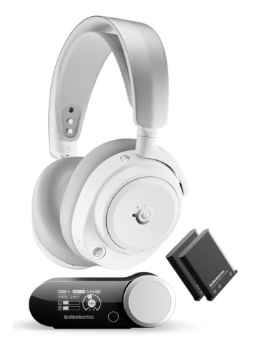 Arctis Nova Pro Omni Auriculares Inalámbrico y alámbrico Diadema Juego USB Tipo C Bluetooth Blanco