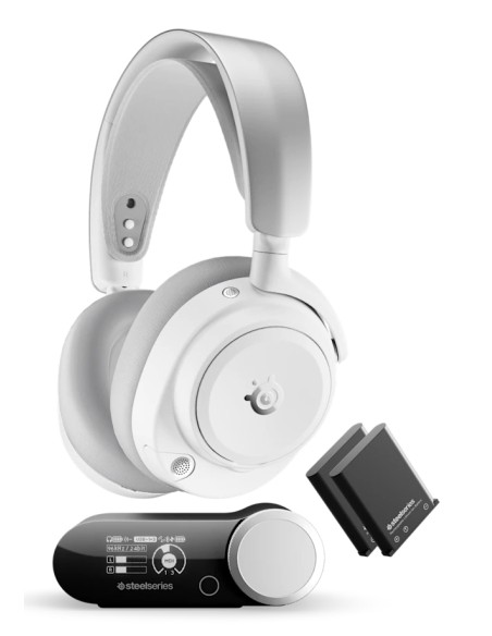 Arctis Nova Pro Omni Auriculares Inalámbrico y alámbrico Diadema Juego USB Tipo C Bluetooth Blanco