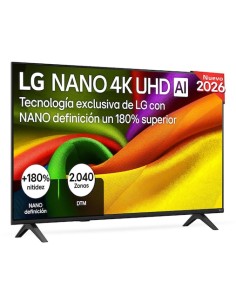 NANO 4K UHD AI 75NU850B6LA Televisor 190,5 cm (75") 4K Ultra HD Smart TV Wifi Negro