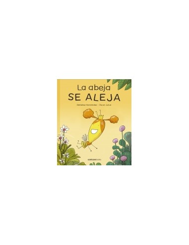 La abeja se aleja