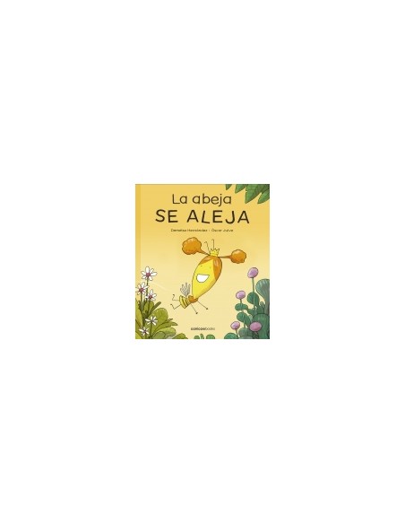 La abeja se aleja