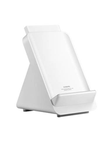 80W Adaptive Wireless Charging Stand Smartphone Blanco Corriente alterna Cargador inalámbrico Interior