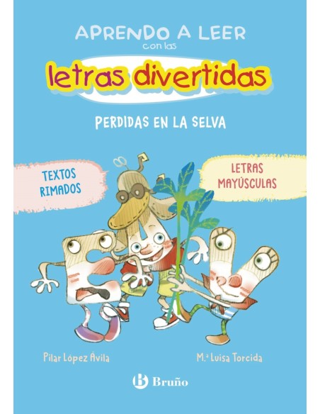 Aprendo a leer con las letras divertidas 2 Perdidas en la selva