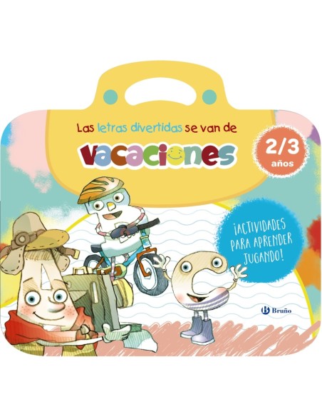 Las letras divertidas se van de vacaciones 2 3 anos