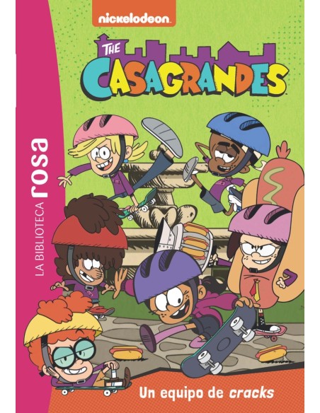La biblioteca rosa Los Casagrandes 6 Un equipo de cracks