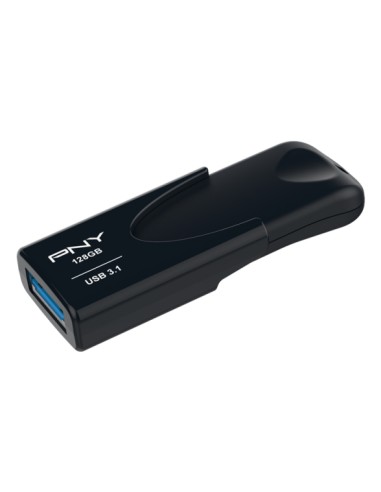 Attache 4 unidad flash USB 128 GB USB tipo A 3.2 Gen 1 (3.1 Gen 1) Negro