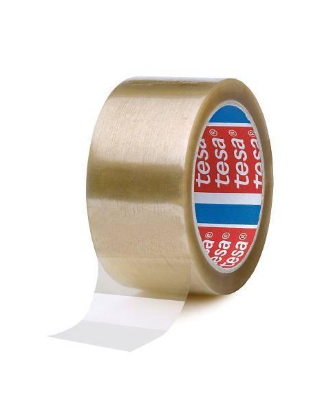 Pack 6 rollos cinta embalaje transparente polipropileno 4089 66mx50mm