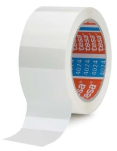 Pack 6 rollos cinta embalaje blanco polipropileno 4089 66mx50mm