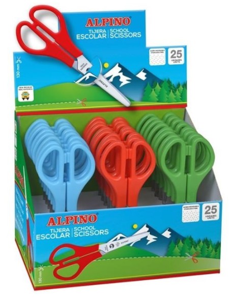 Exp 25 tijera escolar alpino school 130mm