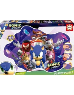 PUZZLE 250 PIEZAS SONIC PRIME POSTER