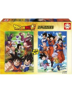 PUZZLE 2X500 PIEZAS DRAGON BALL