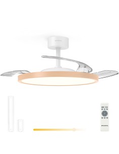 SKYWOOD42 ventilador Blanco, Madera