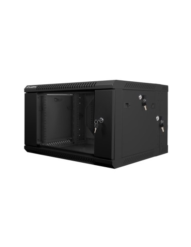 WF02-6606-10B armario rack 6U Bastidor de pared Negro