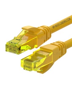 WPC-PAT-6AU010Y cable de red Amarillo 1 m Cat6a U/UTP (UTP)