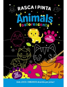 Rasca i pinta animals fosforescents