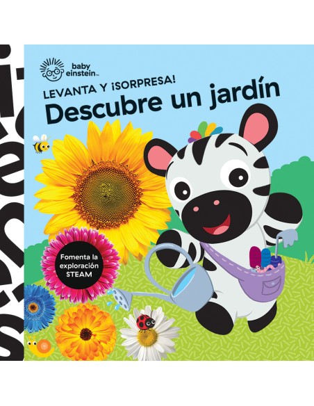 DESCUBRE UN JARDIN LEVANTA Y SORPRESA BABY EINSTEIN