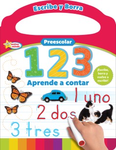 APRENDE A CONTAR ESCRIBE Y BORRA