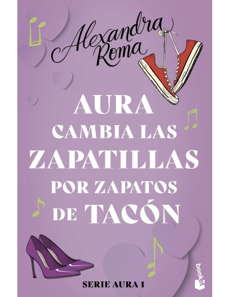 Aura cambia las zapatillas por zapatos de tacon Serie Aura 1