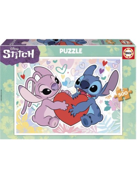 PUZZLE 500 PIEZAS DISNEY STITCH