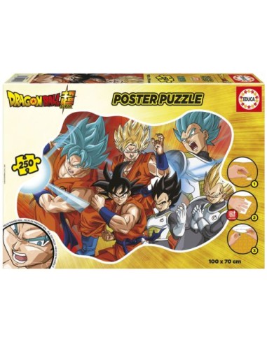 PUZZLE 250 PIEZAS DRAGON BALL POSTER