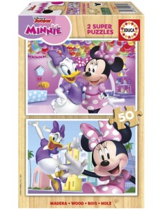 PUZZLE 2X50 PIEZAS MINNIE MOUSE