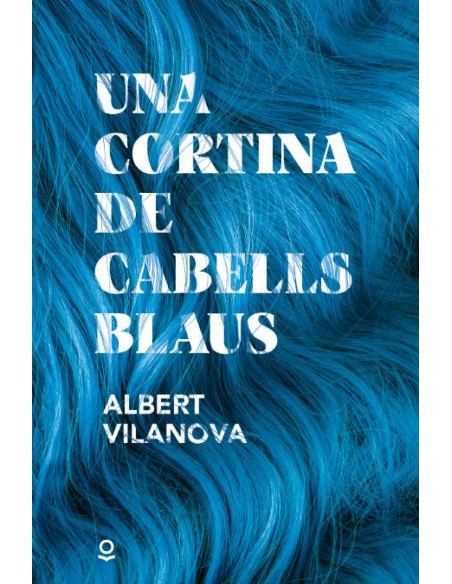 Una cortina de cabells blaus