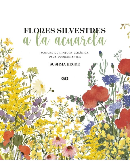 Flores silvestres a la acuarela