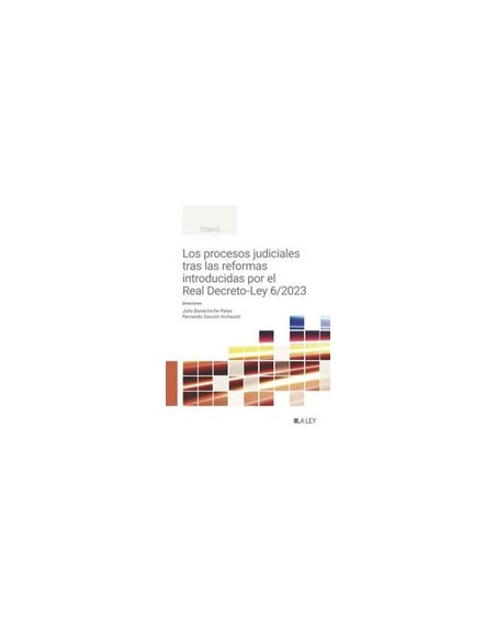 Los procesos judiciales tras las reformas introducidas por el Real Decreto Ley 6 2023